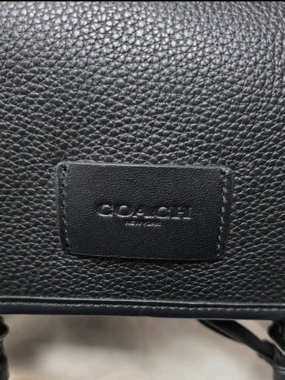 Coach Sprint Backpack Signature Leather Chalk/Black - Mint Condition - Picture 6 of 9